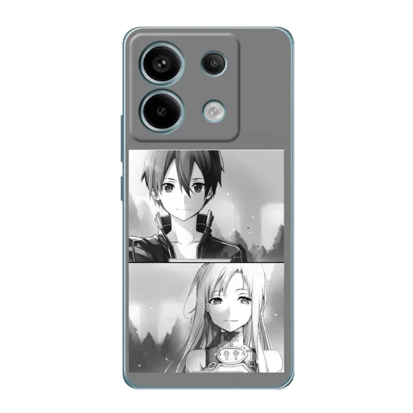 Чехол с рисунком «Кирито-Асуна» для Xiaomi Redmi Note 13 Pro (5G) Чехол с рисунком «Кирито-Асуна» для Xiaomi Redmi Note 13 Pro (5G)