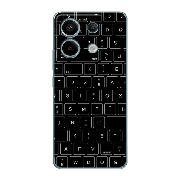 Чехол с рисунком «Клавиатура» для Xiaomi Redmi Note 13 Pro (5G) Чехол с рисунком «Клавиатура» для Xiaomi Redmi Note 13 Pro (5G)