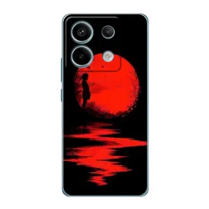 Літній Чохол на Xiaomi Redmi Note 13 Pro (5G) (Червоний Захід сонця)