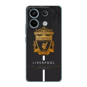 Силіконові Чохли з принтом Футбол на Xiaomi Redmi Note 13 Pro (5G) (Liverpool)