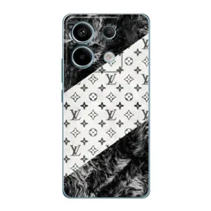 Чохол Стиль Louis Vuitton на Xiaomi Redmi Note 13 Pro (5G) (LV на білому)