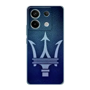 Чохли з тематикою "Круті машини" на Xiaomi Redmi Note 13 Pro (5G) (Лого Maserati)