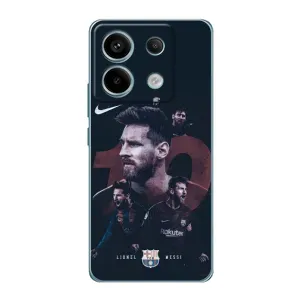 Чехлы Лео Месси Аргентина для Xiaomi Redmi Note 13 Pro (5G) (Месси 10)