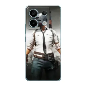 Чохол з картинкою "Герой Pubg" на Xiaomi Redmi Note 13 Pro (5G) (Пабг)