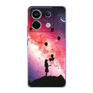 Силиконовые Чехлы Любимому человеку для Xiaomi Redmi Note 13 Pro (5G) (Шарики в небе)