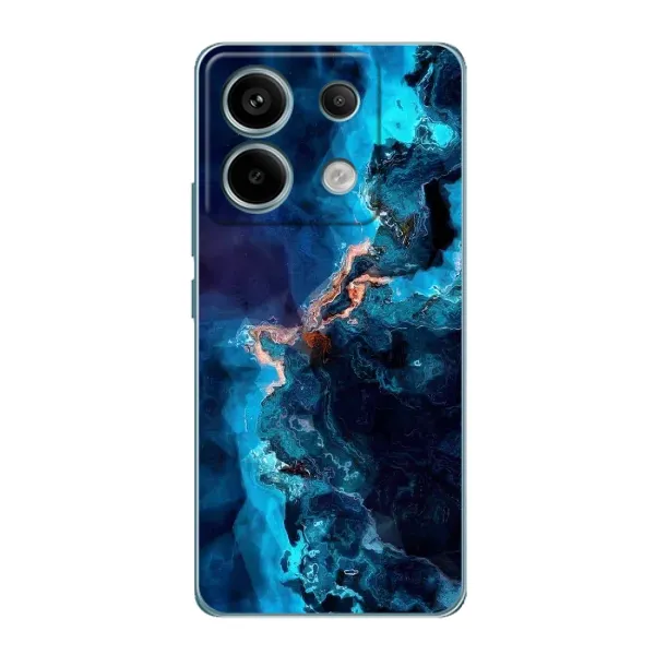 Чехол с рисунком «Синий мрамор» для Xiaomi Redmi Note 13 Pro (5G) Чехол с рисунком «Синий мрамор» для Xiaomi Redmi Note 13 Pro (5G)