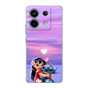 Чехол с рисунком Стич для Xiaomi Redmi Note 13 Pro (5G) (Стич и Лило)