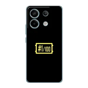 Чохол (TPU) з картинкою "Лого Пабг" на Редмі Нот 13 Про (5G) (ТОП 1)