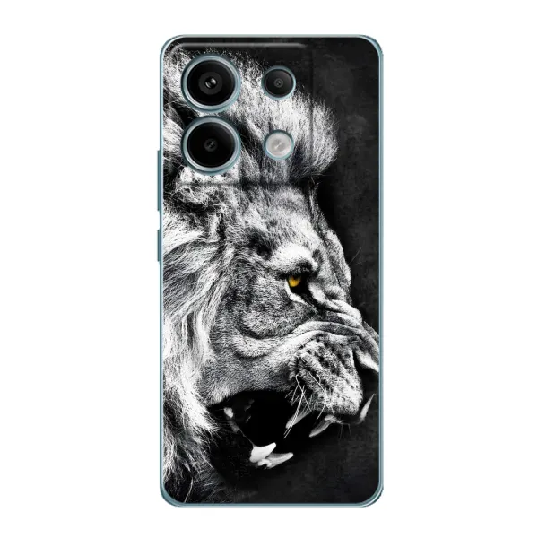 Чехол с рисунком «Злой ЛЕВ» для Xiaomi Redmi Note 13 Pro (5G) Чехол с рисунком «Злой ЛЕВ» для Xiaomi Redmi Note 13 Pro (5G)