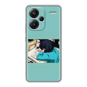 Чехол с персонажами АНИМЕ на Xiaomi Redmi Note 13 Pro Plus (Аканэ Тэндо)