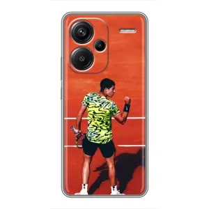 Чохли з прінтом Спортивна тематика для Xiaomi Redmi Note 13 Pro Plus (Алькарас Тенісист)