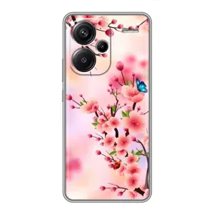 Чохол з картинкою Сакури на Xiaomi Redmi Note 13 Pro Plus (Метелики на сакурі)