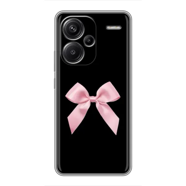 Чехол с рисунком «Бант на черном» для Xiaomi Redmi Note 13 Pro Plus Чехол с рисунком «Бант на черном» для Xiaomi Redmi Note 13 Pro Plus