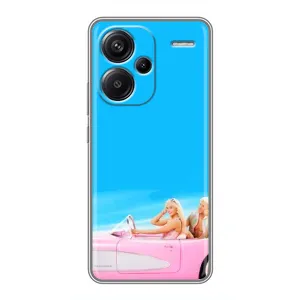 Силиконовый Чехол Барби Фильм на Xiaomi Redmi Note 13 Pro Plus (Барби и Кен)