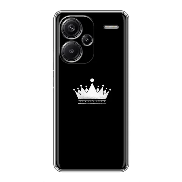 Чехол с рисунком «Белая корона» для Xiaomi Redmi Note 13 Pro Plus Чехол с рисунком «Белая корона» для Xiaomi Redmi Note 13 Pro Plus