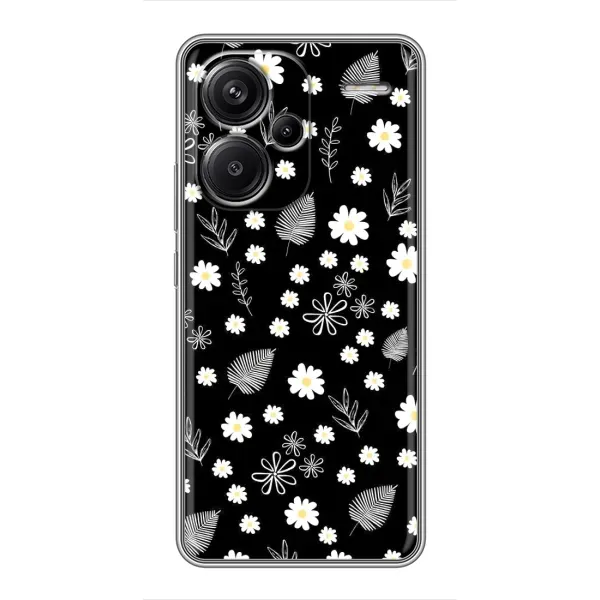 Чехол с рисунком «цветение на чорном» для Xiaomi Redmi Note 13 Pro Plus Чехол с рисунком «цветение на чорном» для Xiaomi Redmi Note 13 Pro Plus