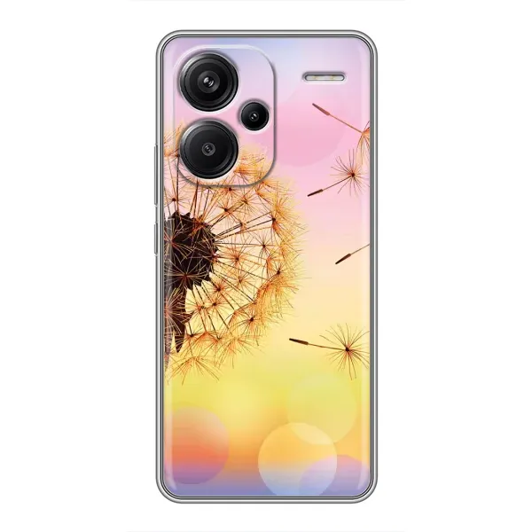 Чехол с рисунком «Цветок-одуванчик» для Xiaomi Redmi Note 13 Pro Plus Чехол с рисунком «Цветок-одуванчик» для Xiaomi Redmi Note 13 Pro Plus