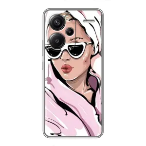 Чехол с картинкой Модные Девчонки Xiaomi Redmi Note 13 Pro Plus (Девушка в халате)