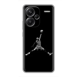 Силіконовый Чохол Nike Air Jordan на Редмі Нот 13 Про Плюс (Джордан)