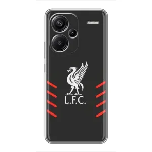 Силиконовые Чехлы принт Футбол на Xiaomi Redmi Note 13 Pro Plus (Эмблема Liverpool)