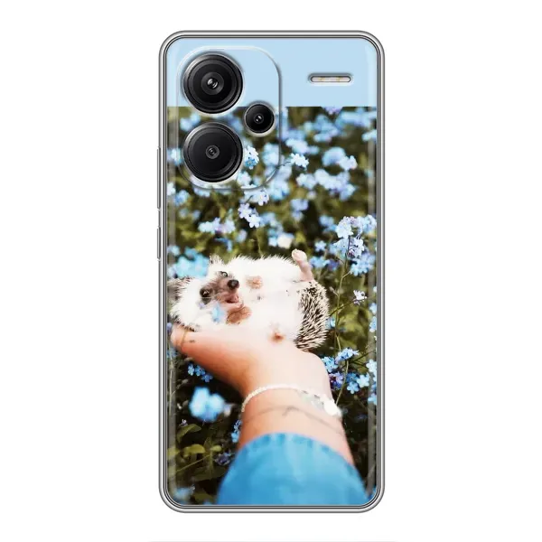 Чехол с рисунком «Ежик на руках» для Xiaomi Redmi Note 13 Pro Plus Чехол с рисунком «Ежик на руках» для Xiaomi Redmi Note 13 Pro Plus