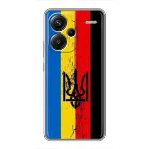Чехлы УПА (Красно-Чёрный) на Xiaomi Redmi Note 13 Pro Plus (Флаг УПА)