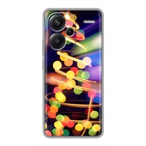 Чехол Новогодняя Елка на Xiaomi Redmi Note 13 Pro Plus (Гирлянды)