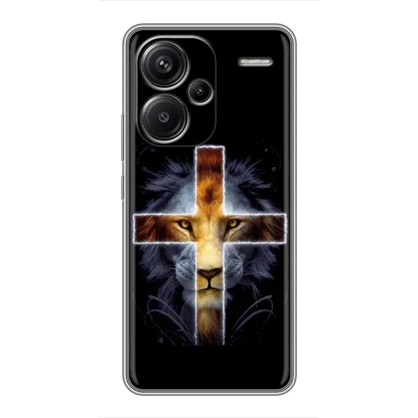 Чехол с рисунком «Иисус Лев» для Xiaomi Redmi Note 13 Pro Plus Чехол с рисунком «Иисус Лев» для Xiaomi Redmi Note 13 Pro Plus
