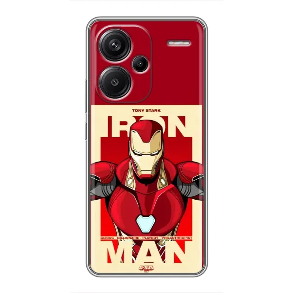 Чехол с рисунком «Iron man» для Xiaomi Redmi Note 13 Pro Plus Чехол с рисунком «Iron man» для Xiaomi Redmi Note 13 Pro Plus