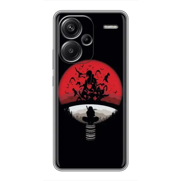 Чехол с рисунком «Итачи на черном» для Xiaomi Redmi Note 13 Pro Plus Чехол с рисунком «Итачи на черном» для Xiaomi Redmi Note 13 Pro Plus