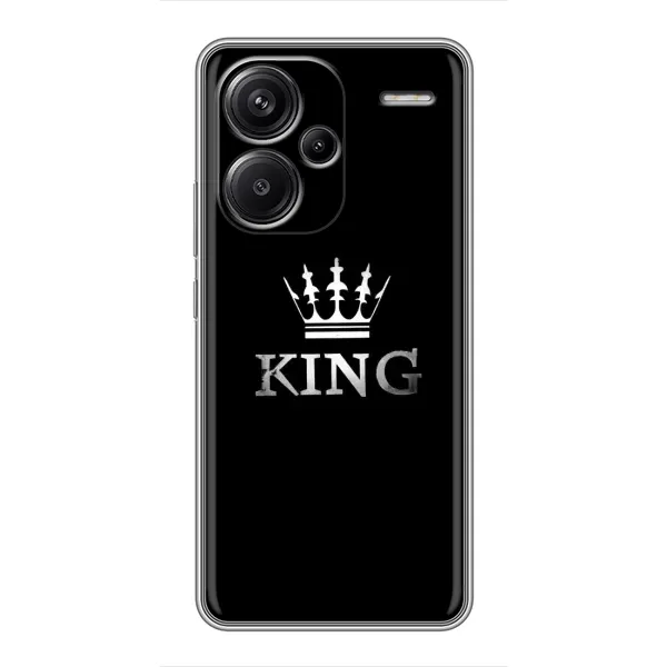 Чехол с рисунком «KING» для Xiaomi Redmi Note 13 Pro Plus Чехол с рисунком «KING» для Xiaomi Redmi Note 13 Pro Plus