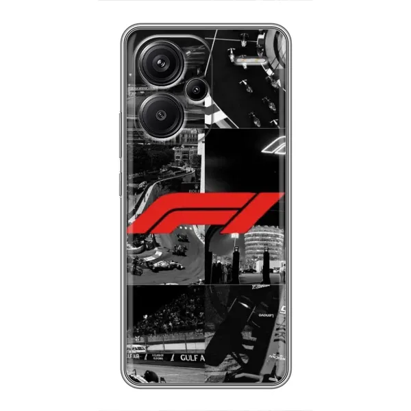 Чехол с рисунком «Коллаж Формула 1» для Xiaomi Redmi Note 13 Pro Plus Чехол с рисунком «Коллаж Формула 1» для Xiaomi Redmi Note 13 Pro Plus