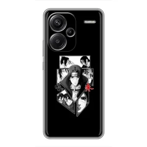 Чехлы с картинкой Итачи Учиха на Xiaomi Redmi Note 13 Pro Plus (Коллаж Итачи)