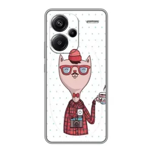 Чехол на тематику: Коты для Xiaomi Redmi Note 13 Pro Plus (Кот аристократ)