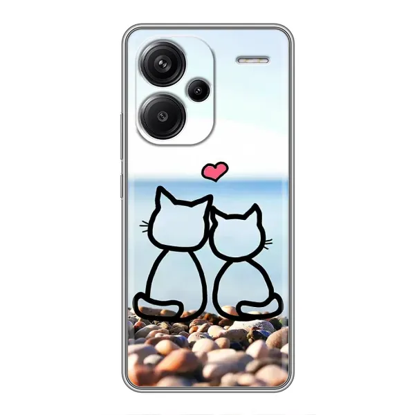 Чехол с рисунком «Котейки» для Xiaomi Redmi Note 13 Pro Plus Чехол с рисунком «Котейки» для Xiaomi Redmi Note 13 Pro Plus
