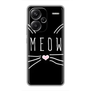 Бампер с изображением Котиков для Редми Нот 13 Про Плюс (КОТИК MEOW)