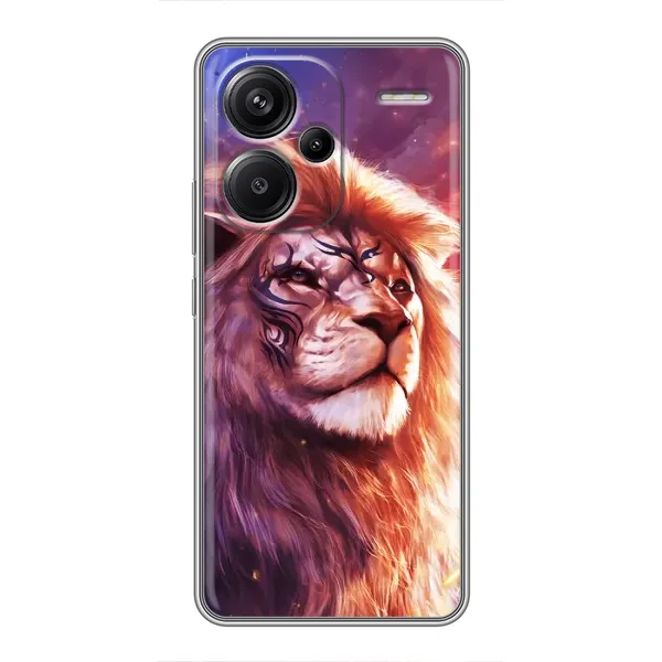Чехол с рисунком «Красочный ЛЕВ» для Xiaomi Redmi Note 13 Pro Plus Чехол с рисунком «Красочный ЛЕВ» для Xiaomi Redmi Note 13 Pro Plus