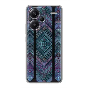 Силиконовый Чехол на Xiaomi Redmi Note 13 Pro Plus (Крутой орнамент)