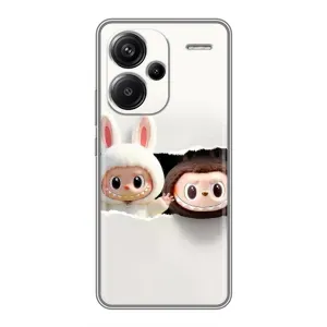 Чехол с принтом Лабубу для Xiaomi Redmi Note 13 Pro Plus (Фигурки Labubu)