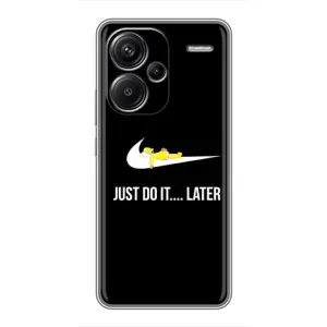 Силіконовый Чохол на Xiaomi Redmi Note 13 Pro Plus з картинкою НАЙК (Later)
