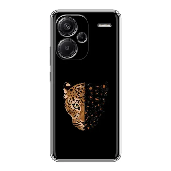 Чехол с рисунком «Леопард на черном» для Xiaomi Redmi Note 13 Pro Plus Чехол с рисунком «Леопард на черном» для Xiaomi Redmi Note 13 Pro Plus