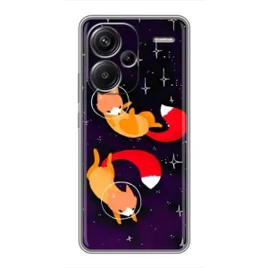 Чехол с Лисичкой для Xiaomi Redmi Note 13 Pro Plus (Лисы)