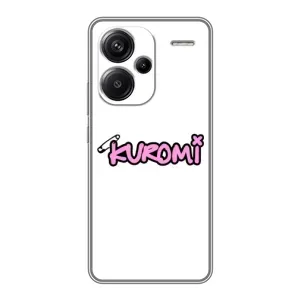 Чехол с персонажем Куроми на Xiaomi Redmi Note 13 Pro Plus (Лого Куроми)