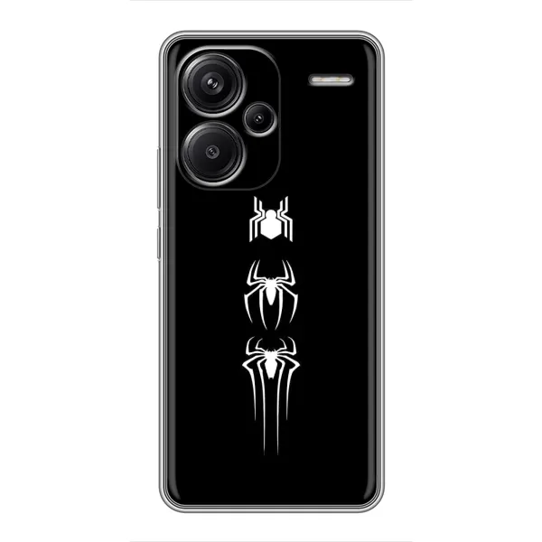 Чехол с рисунком «Лого паука» для Xiaomi Redmi Note 13 Pro Plus
