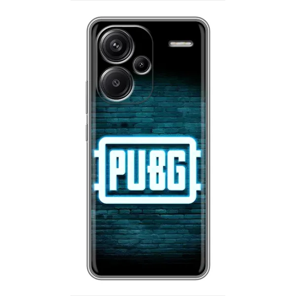 Чехол с рисунком «Лого PUBG» для Xiaomi Redmi Note 13 Pro Plus Чехол с рисунком «Лого PUBG» для Xiaomi Redmi Note 13 Pro Plus