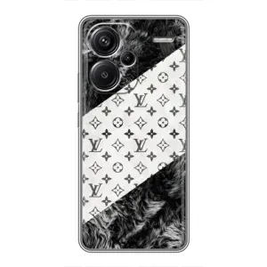 Чехол Стиль Louis Vuitton на Xiaomi Redmi Note 13 Pro Plus (LV на белом)
