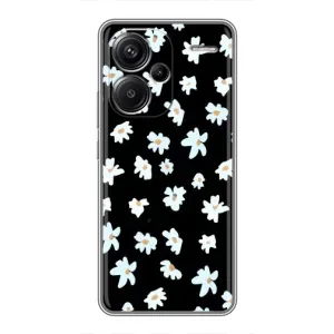 Чехол с ромашками на Xiaomi Redmi Note 13 Pro Plus (Маленькие ромашки)