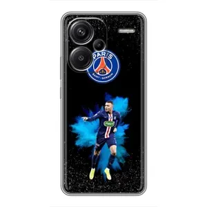 Чехол (TPU) с Футболистом на Xiaomi Redmi Note 13 Pro Plus (Мбаппе ПСЖ)