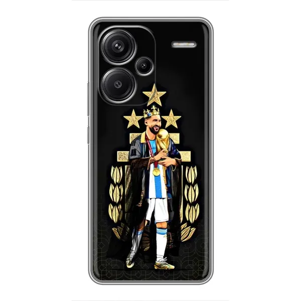 Чехол с рисунком «Месси король» для Xiaomi Redmi Note 13 Pro Plus Чехол с рисунком «Месси король» для Xiaomi Redmi Note 13 Pro Plus