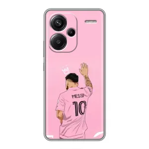Чехлы Лео Месси в Майами на Xiaomi Redmi Note 13 Pro Plus (Месси Маями)